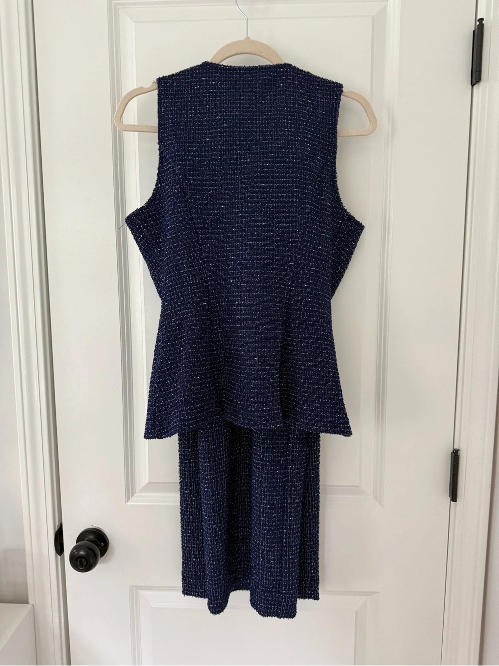 NWT Maeve Tweed Button Front Vest (M) & Matching Colette Cropped Pants (28)